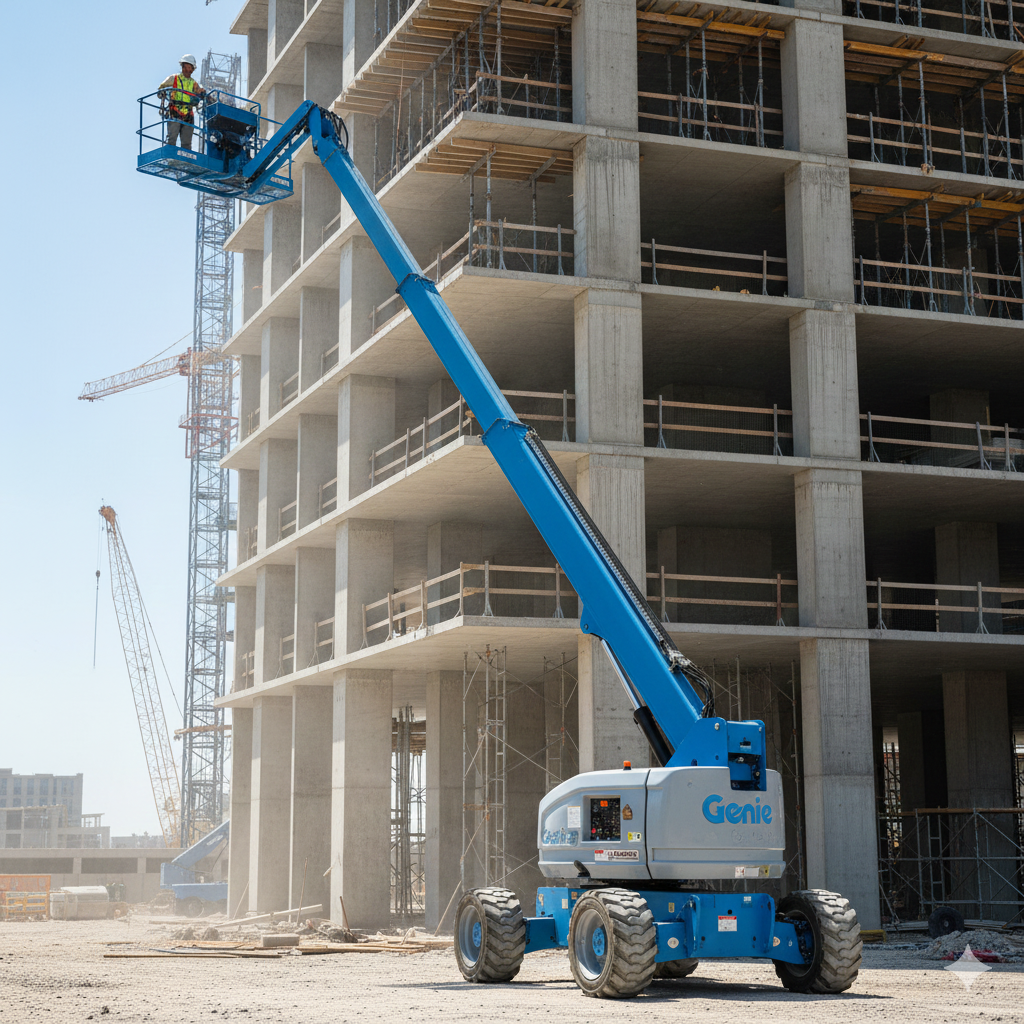Scissor lift rental indoors