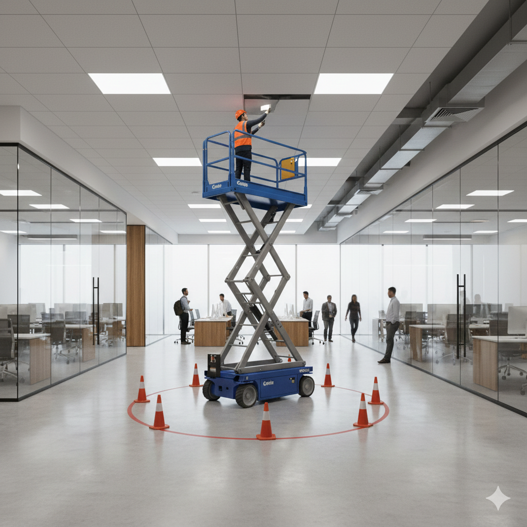 Access platform for industrial maintenance