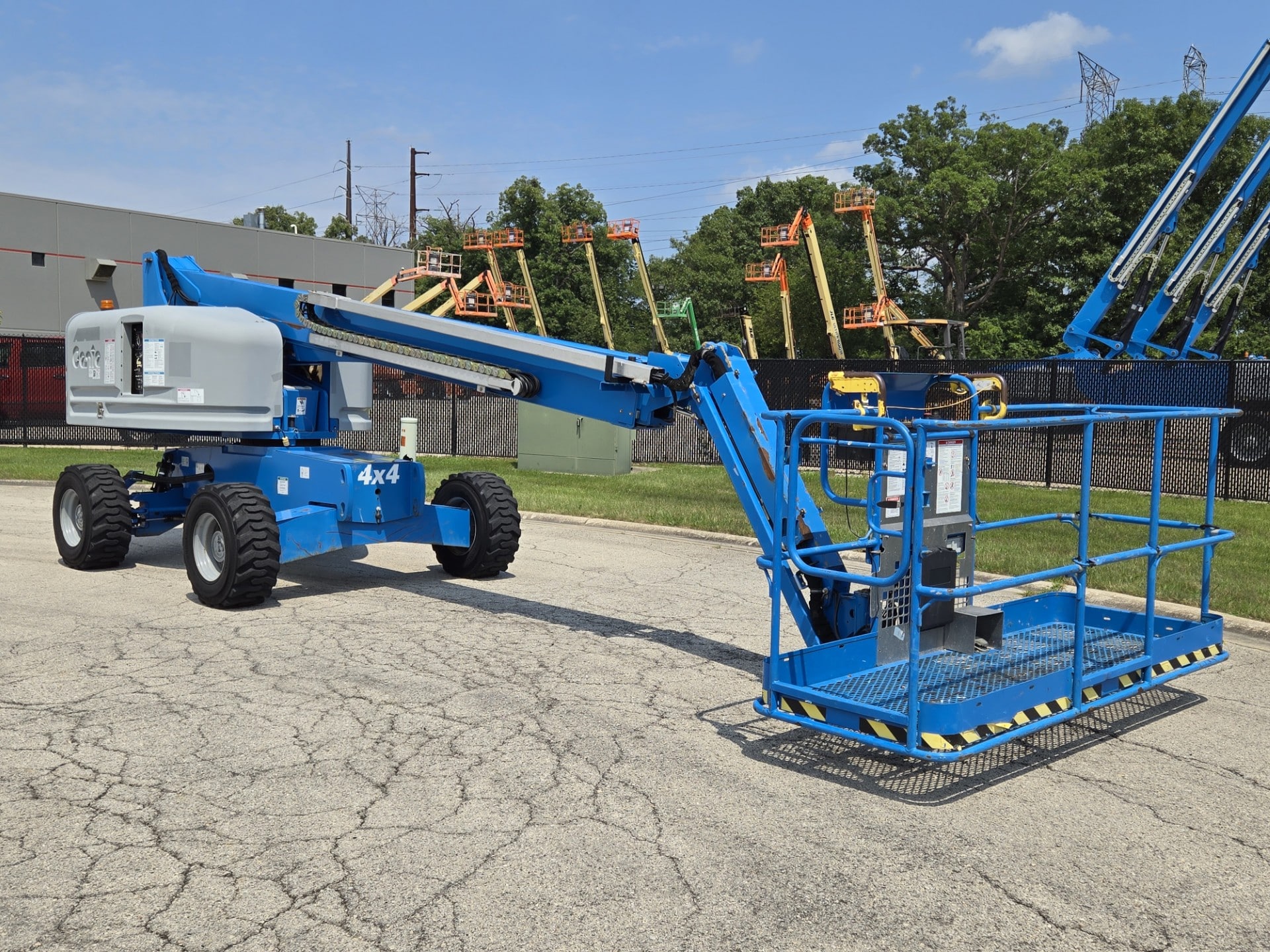 Platform used for events lighting and camera